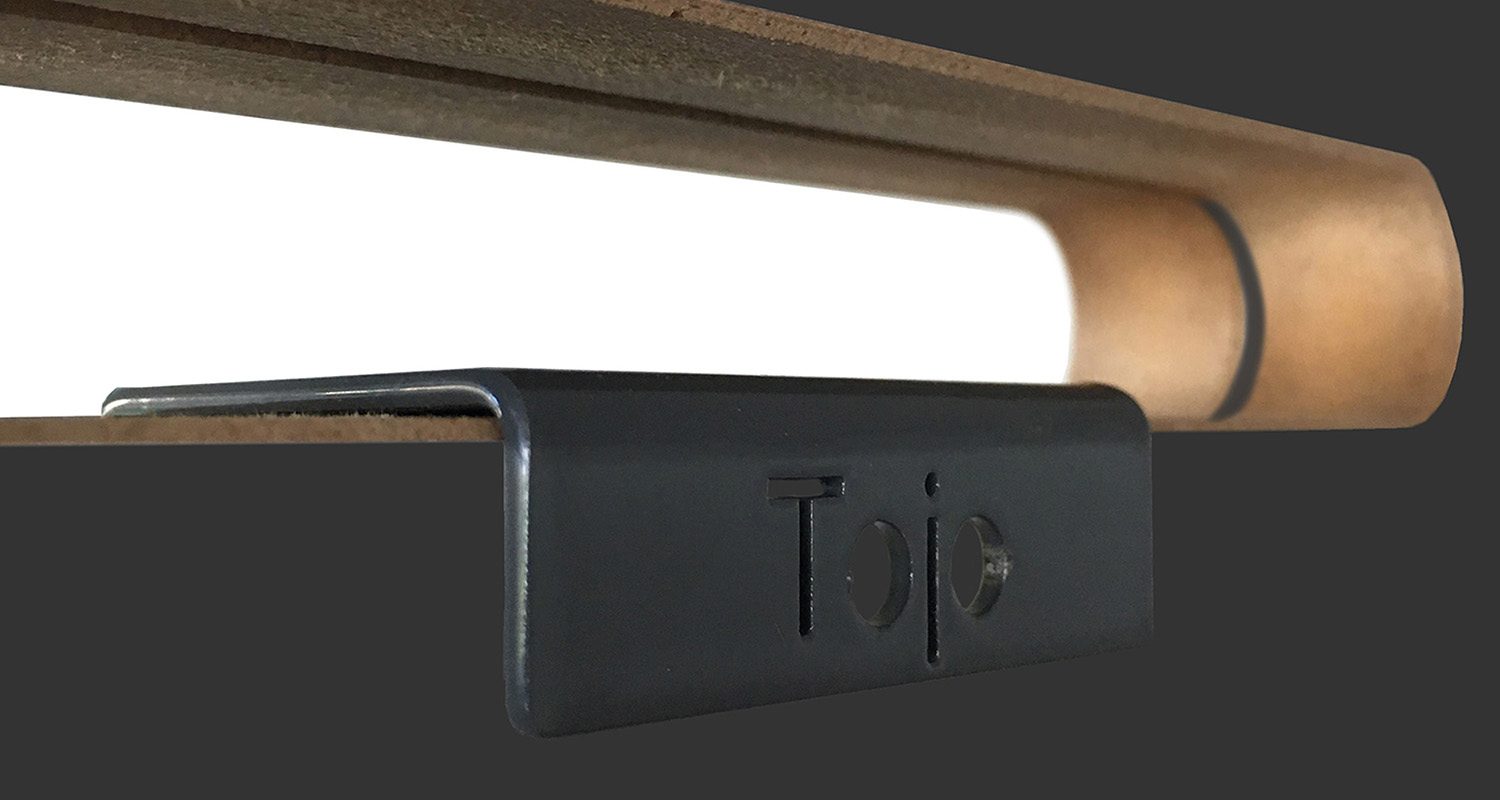 Tojo-hochstapler anthrazit / Tojo-clip anthrazit